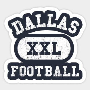 Dallas Football III Sticker